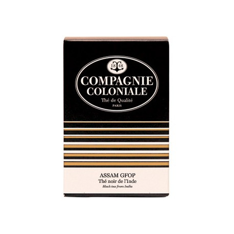 Thé Assam en Sachet Cristal Compagnie Coloniale