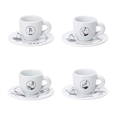 Coffret 4 tasses expresso Carosselo - Bialetti