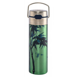 Théière Nomade double paroi 0.50l avec filtre - Bambou