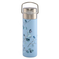 Théière Nomade double paroi 0.50l avec filtre - Eucalyptus