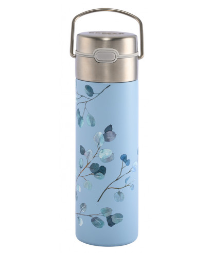 Théière Nomade double paroi 0.50l avec filtre - Eucalyptus