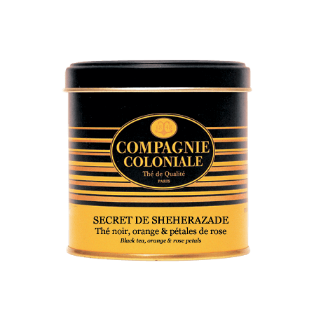 Thé Secret de Shéhérazade en boite métal Luxe Compagnie Coloniale