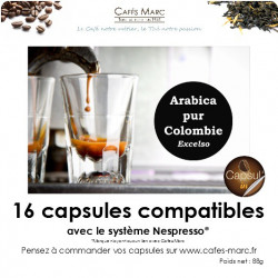 Café de Colombie en capsule